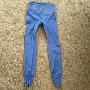 Gymshark x Whitney Simmons Whitney rib legging size small - blue